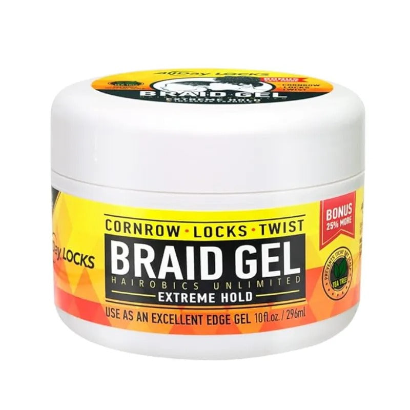 ALLDAY LOCKS BRAID GEL EXTREME HOLD - SIZES AVAILABLE