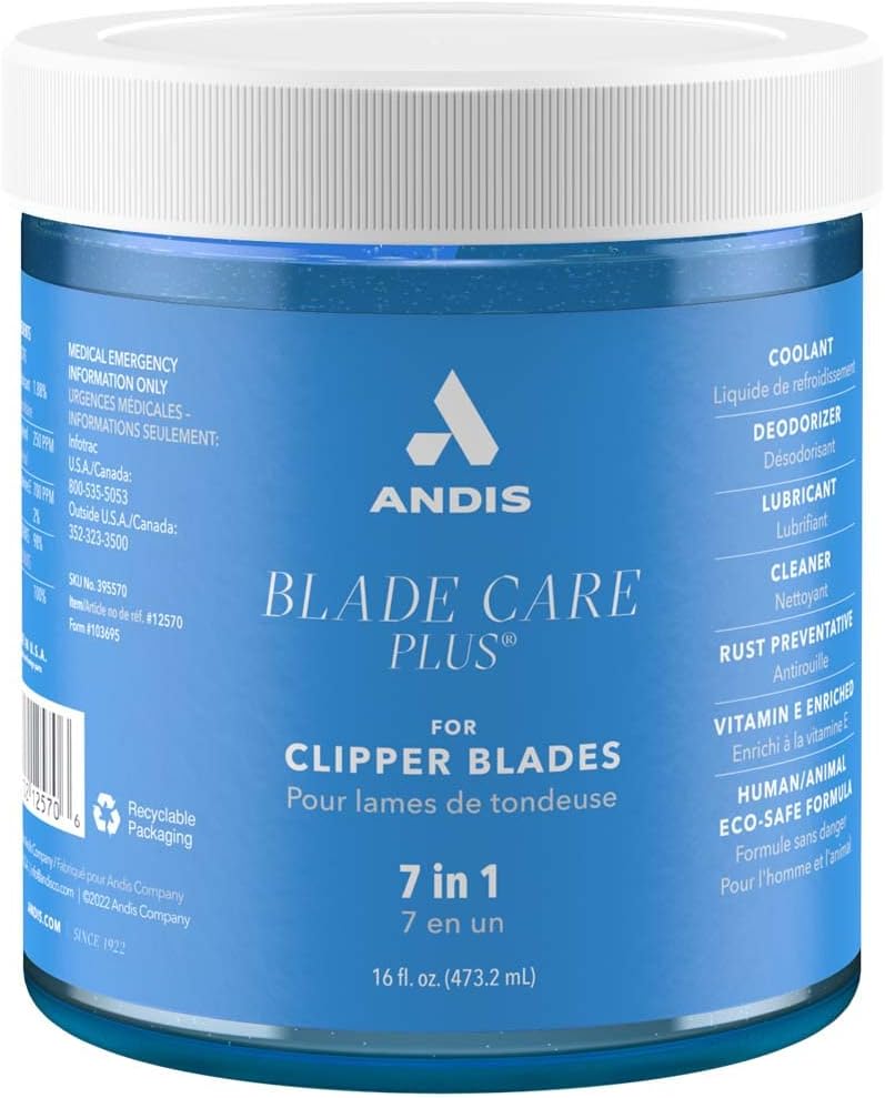 ANDIS BLADE CARE PLUS DIP JAR 16OZ