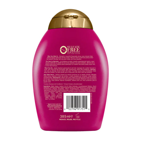 OGX KERATIN OIL SHAMPOO - 13OZ