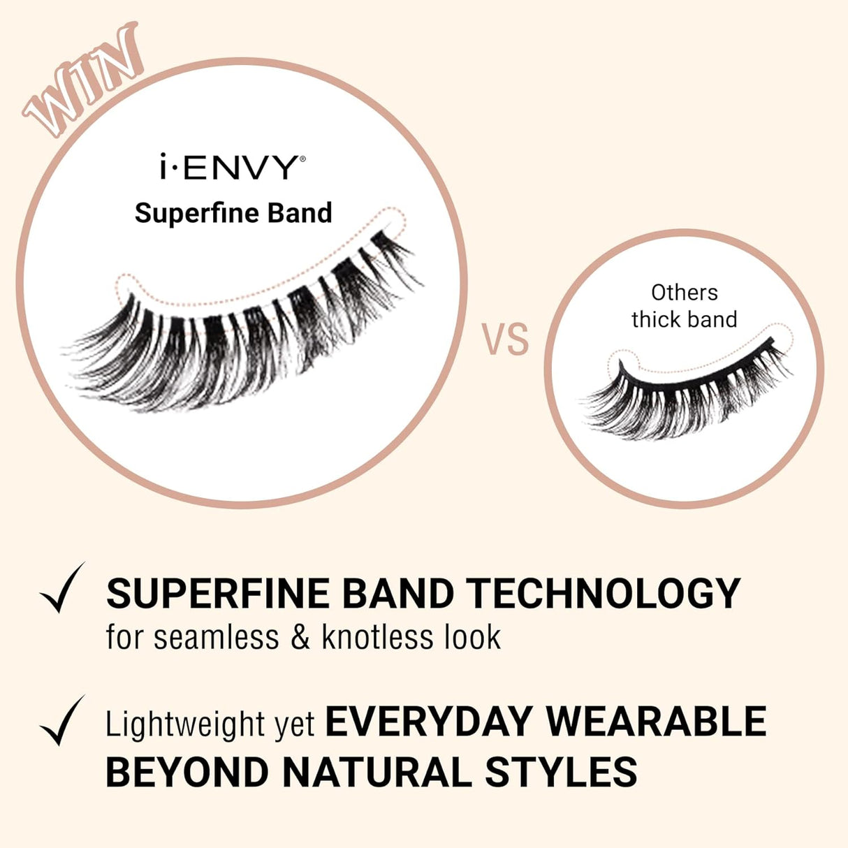 i-ENVY BARE EYELASHES - STYLES AVAILABLE