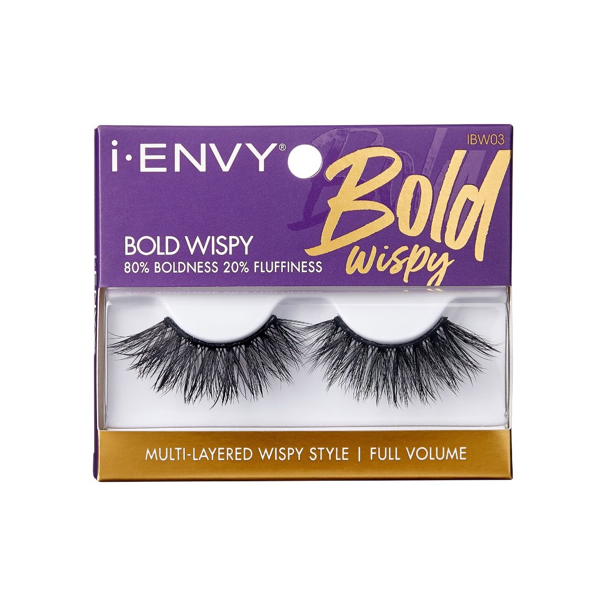 i-ENVY BOLD WISPY EYELASHES - STYLES AVAILABLE