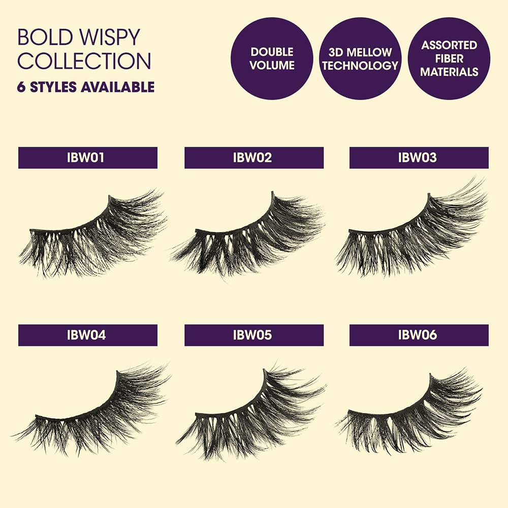 i-ENVY BOLD WISPY EYELASHES - STYLES AVAILABLE