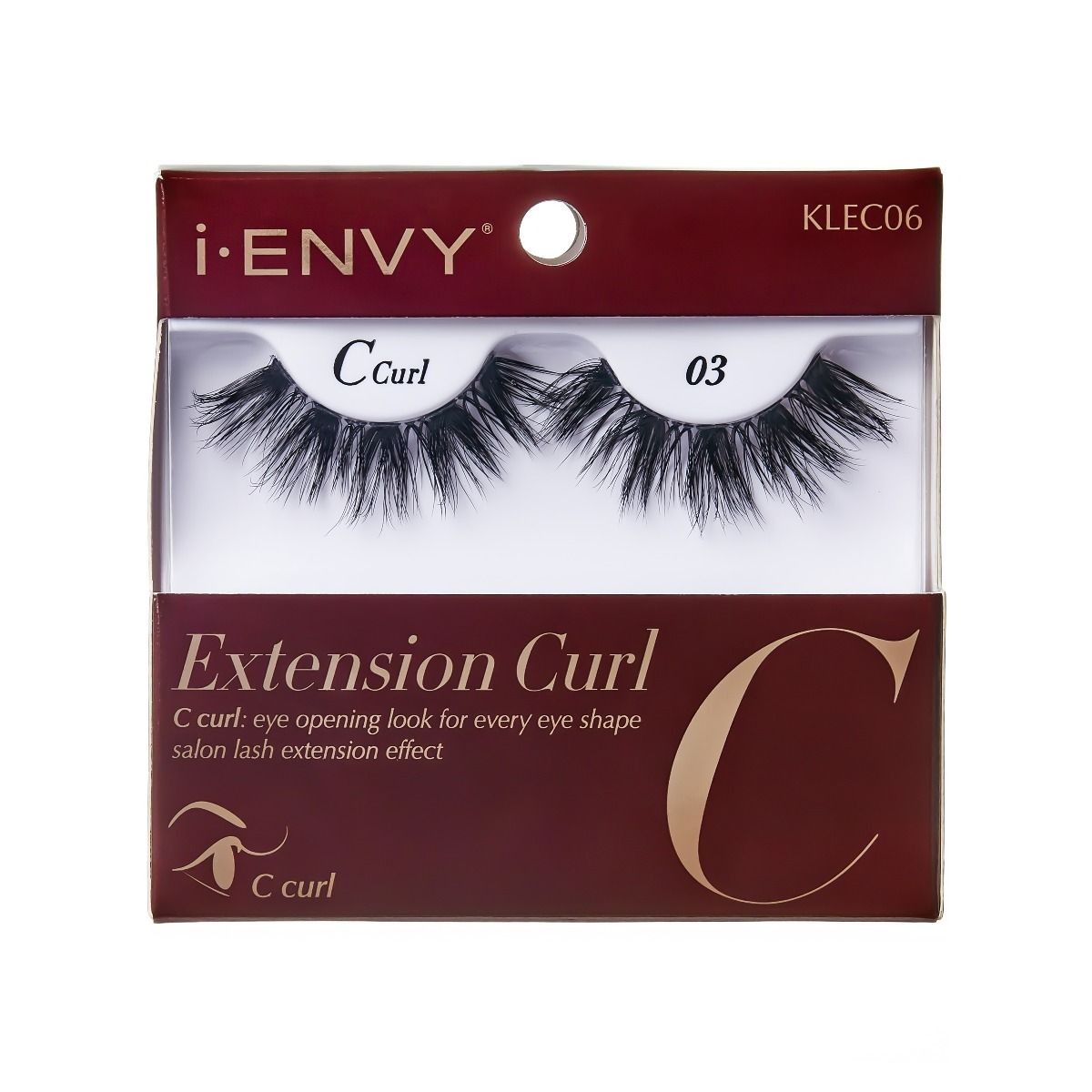 i-ENVY EXTENSION CURL C-CURL EYELASH - STYLES AVAILABLE