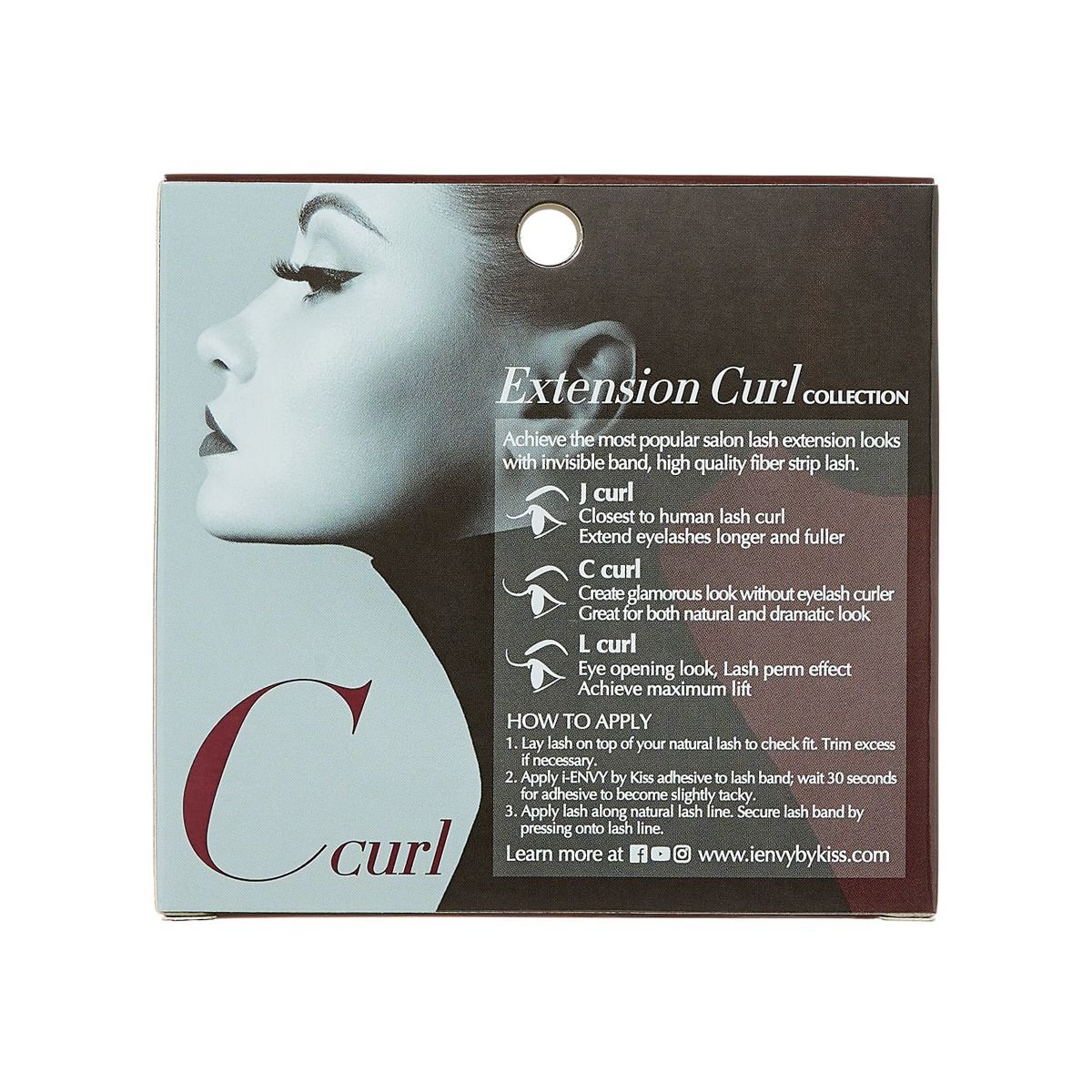 i-ENVY EXTENSION CURL C-CURL EYELASH - STYLES AVAILABLE