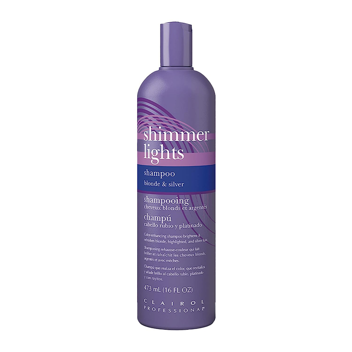 CLAIROL SHIMMER LIGHTS SHAMPOO BLONDE & SILVER