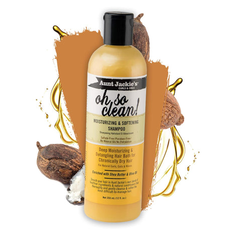 AUNT JACKIE'S OH SO CLEAN SHAMPOO 12OZ