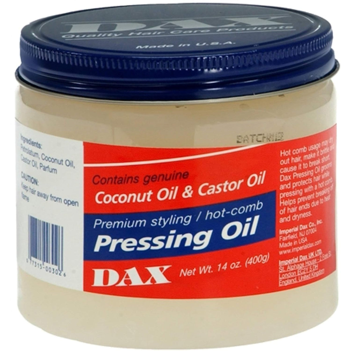 DAX PRESSING OIL 14OZ