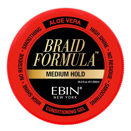 EBIN BRAID FORMULA MEDIUM HOLD CONDITIONING GEL - SIZES AVAILABLE