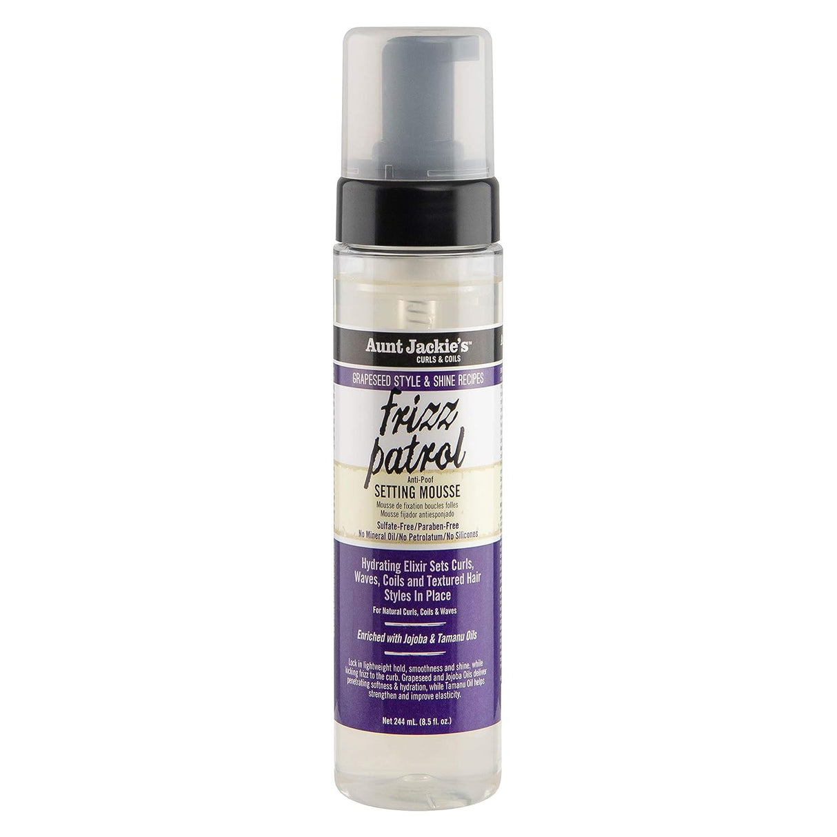 AUNT JACKIE'S FRIZZ PATROL SETTING MOUSSE 8.5OZ