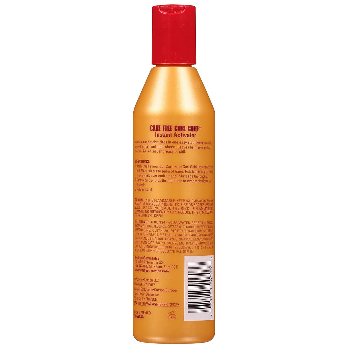 CARE FREE CURL GOLD INSTANT ACTIVATOR 8OZ