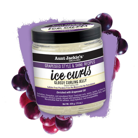 AUNT JACKIE'S ICE CURLS GLOSSY CURLING JELLY 18OZ