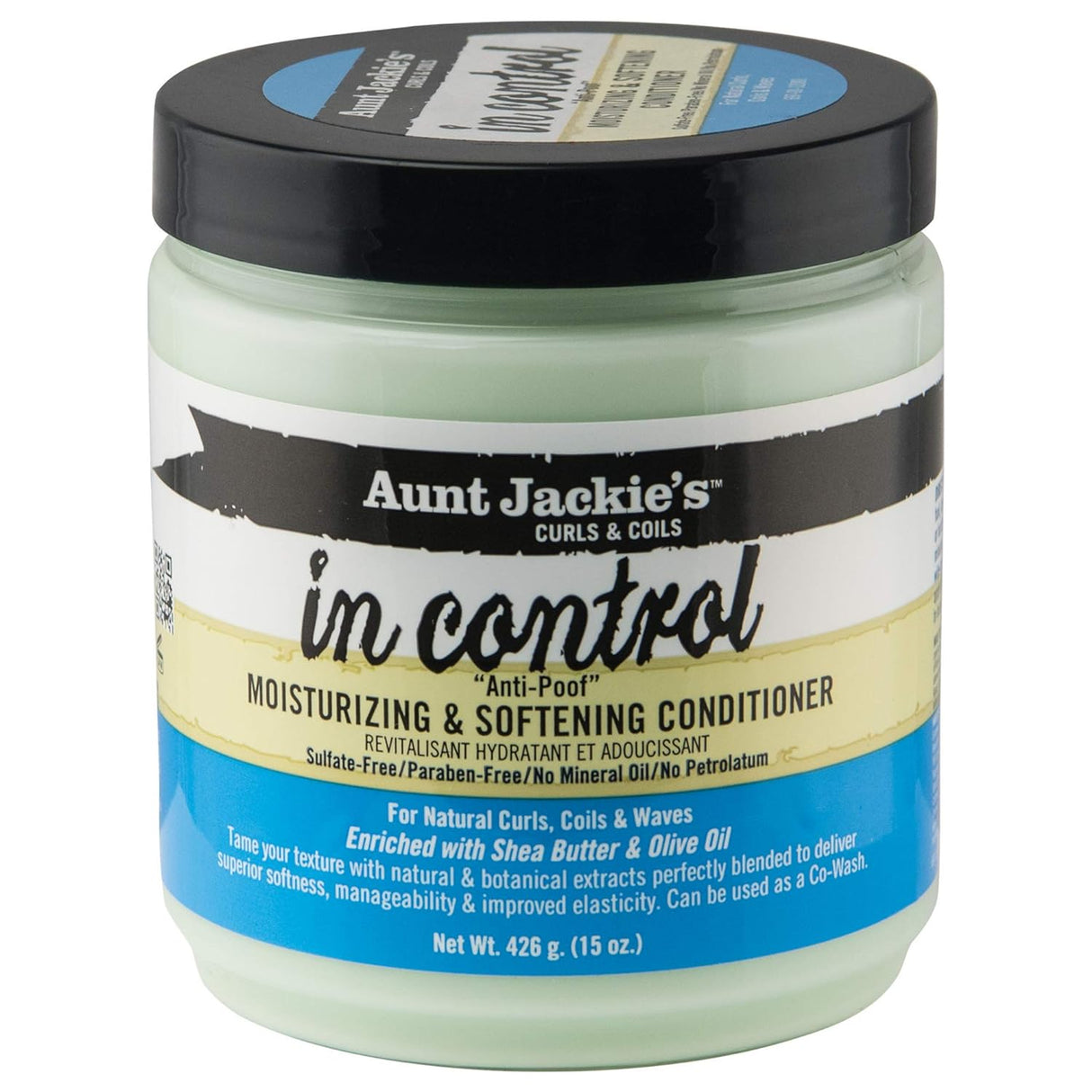 AUNT JACKIE'S IN CONTROL MOISTURIZING CONDITIONER 15OZ