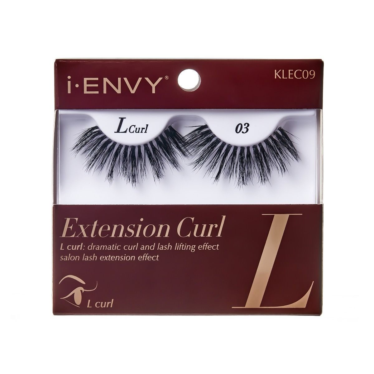 i-ENVY EXTENSION CURL L-CURL EYELASH - STYLES AVAILABLE