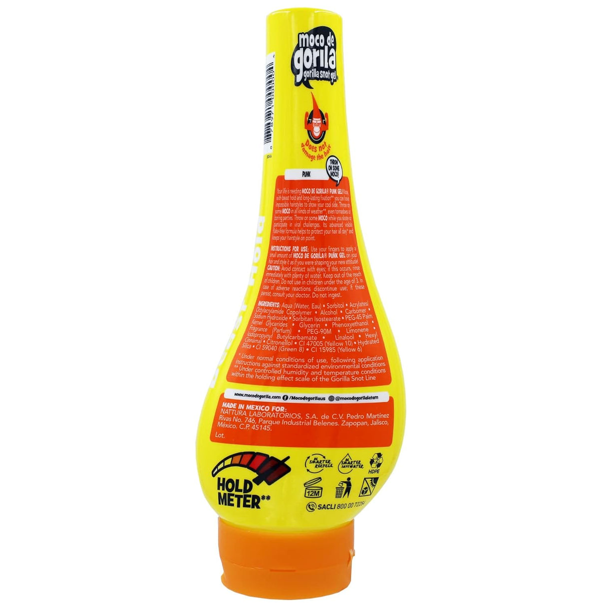 MOCO DE GORILA PUNK GORILLA SNOT HAIR GEL 11.99OZ