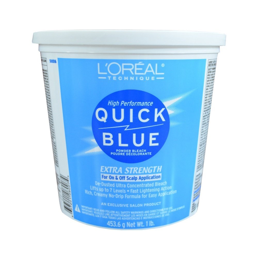 LOREAL QUICK BLUE POWDER BLEACH EXTRA STRENGTH 1LB