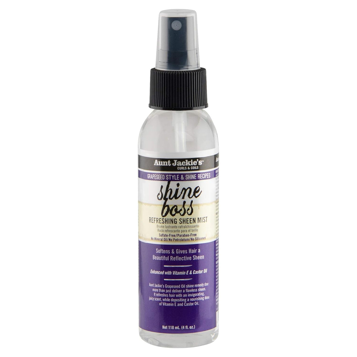 AUNT JACKIE'S SHINE BOSS SHEEN MIST 4OZ