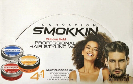 SMOKKIN EDGE CONTROL 4 IN 1 MULTI PURPOSE GEL - SCENTS AVAILABLE