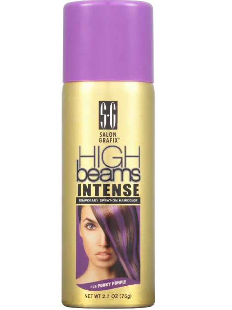 HIGH BEAMS INTENSE TEMPORARY SPRAY-ON HAIR COLOR 2.7OZ - COLORS AVAILABLE