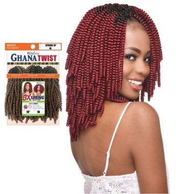 BEAUTY ELEMENTS GHANA TWIST 3X SPRING 10in