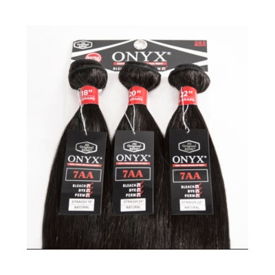 ONYX 7A 100% BRAZILIAN 3-PACK STRAIGHT BUNDLES