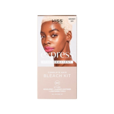 KISS EXPRESS COMPLETE HAIR BLEACH KIT 30V