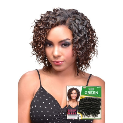 BEAUTY ELEMENTS SOLO GREEN DEEP WAVE 3PCS