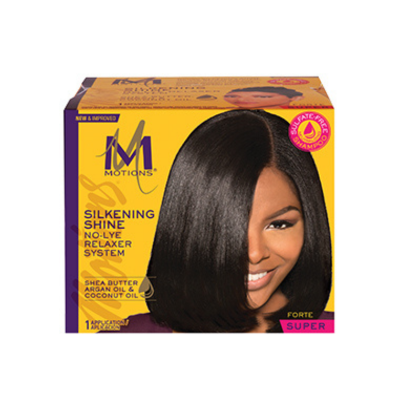 MOTIONS SILKENING SHINE NO-LYE RELAXER KIT SUPER