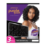 OUTRE PURPLE PACK TWIST JADE SWIRL LONG 3PCS