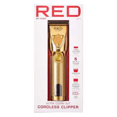 RED KISS CORDLESS CLIPPER CC11