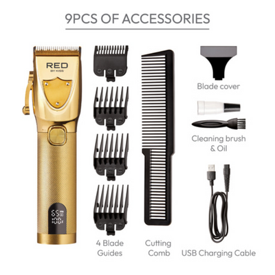 RED KISS CORDLESS CLIPPER CC11