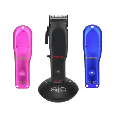 S|C REBEL - PROFESSIONAL SUPER-TORQUE MODULAR CORDLESS HAIR CLIPPER