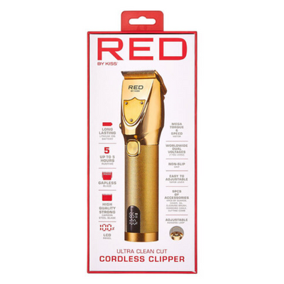 RED KISS CORDLESS CLIPPER CC11