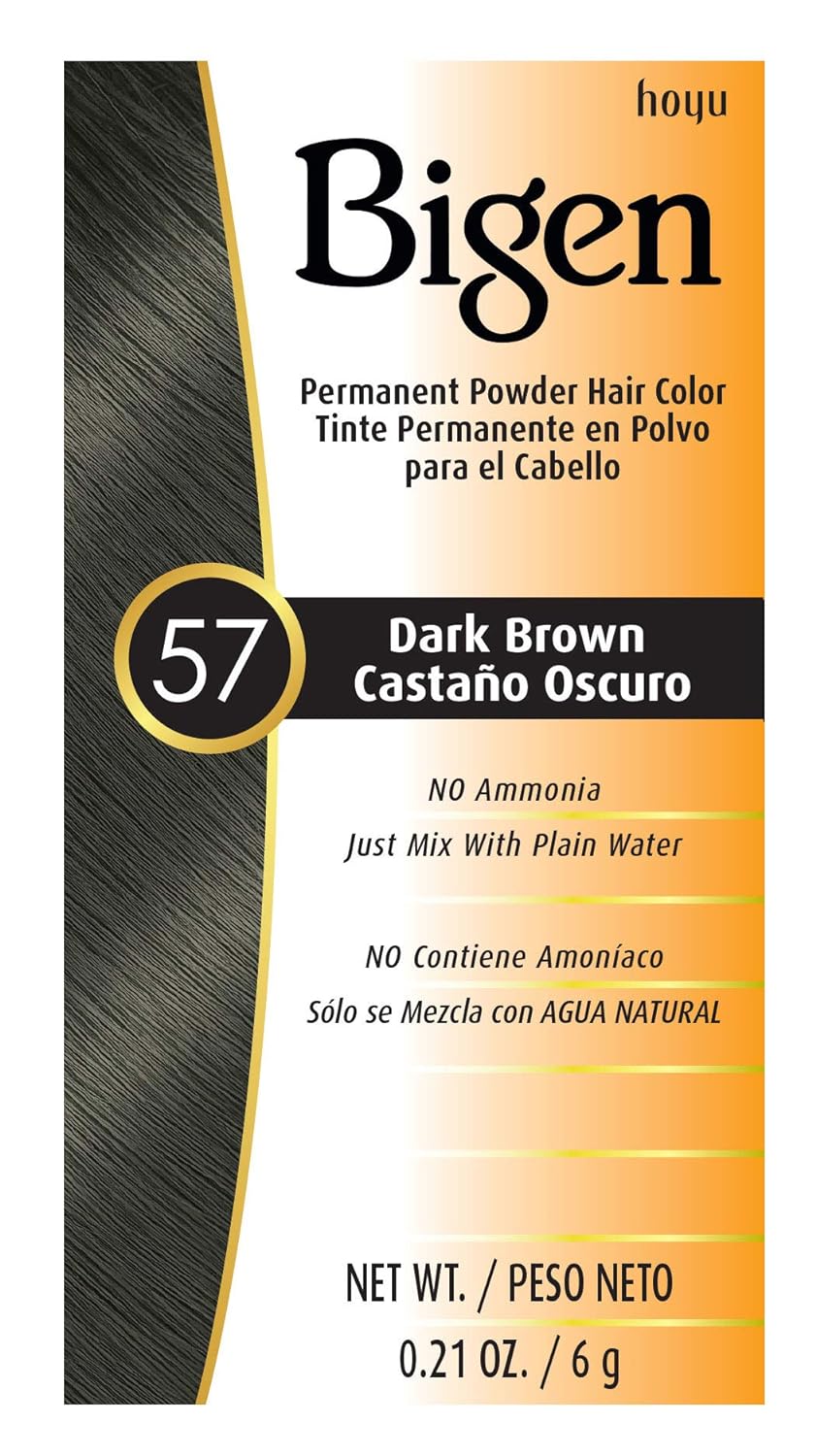 BIGEN PERMANENT POWDER HAIR COLOR - COLORS AVAILABLE