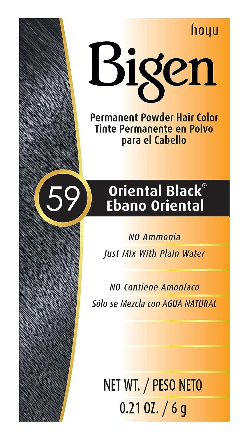 BIGEN PERMANENT POWDER HAIR COLOR - COLORS AVAILABLE