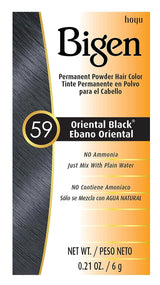 BIGEN PERMANENT POWDER HAIR COLOR - COLORS AVAILABLE