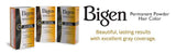 BIGEN PERMANENT POWDER HAIR COLOR - COLORS AVAILABLE