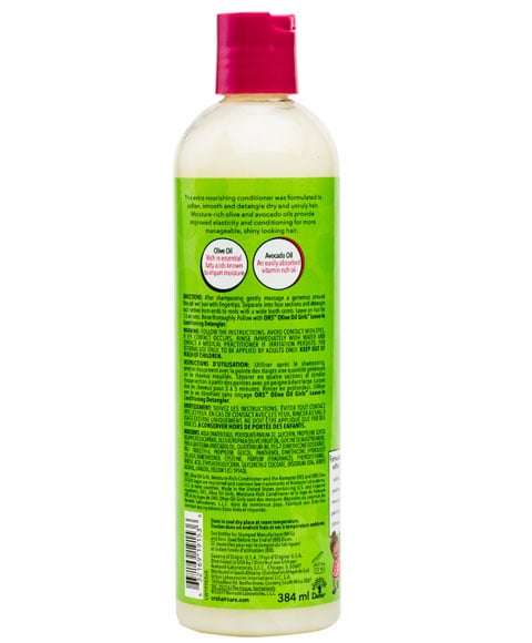 ORS OLIVE OIL GIRLS MOISTURE-RICH CONDITIONER - 13OZ