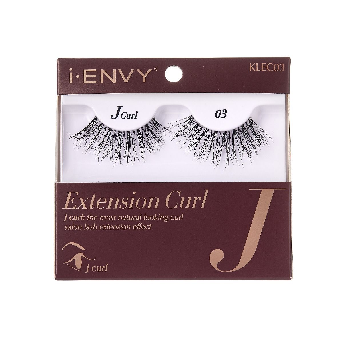 i-ENVY EXTENSION CURL J-CURL EYELASH - STYLES AVAILABLE