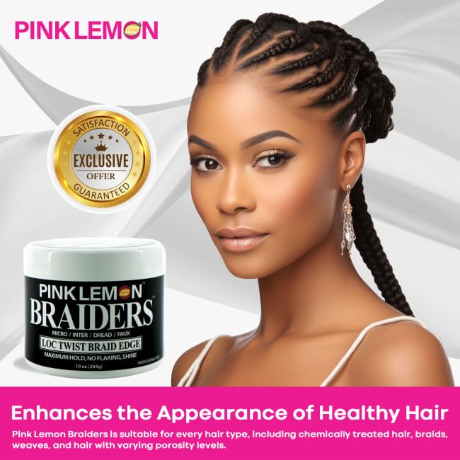 PINK LEMON BRAIDERS LOC TWIST BRAID EDGE - SIZES AVAILABLE