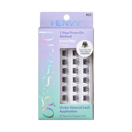 i-ENVY PRESS & GO PRESS-ON EYELASH CLUSTERS EVERY DAY COLLECTION - STYLES AVAILABLE