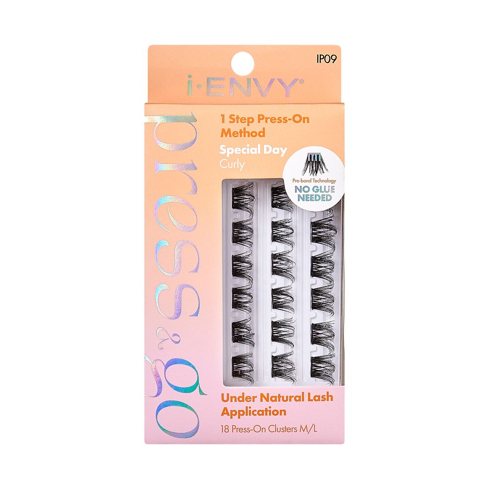 i-ENVY PRESS & GO PRESS-ON EYELASH CLUSTERS SPECIAL DAY COLLECTION - STYLES AVAILABLE