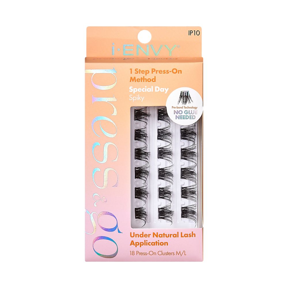 i-ENVY PRESS & GO PRESS-ON EYELASH CLUSTERS SPECIAL DAY COLLECTION - STYLES AVAILABLE