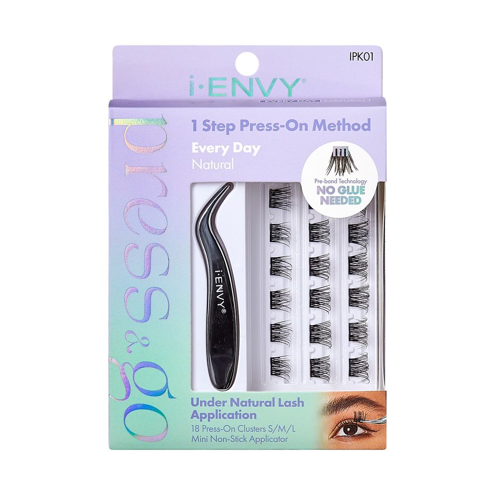 i-ENVY PRESS & GO PRESS-ON EYELASH KIT COLLECTION - STYLES AVAILABLE