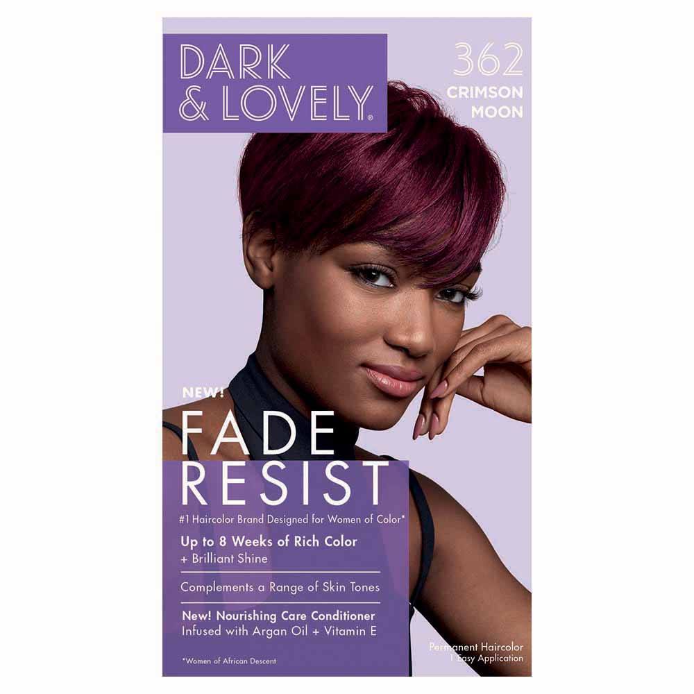 DARK & LOVELY FADE RESIST PERMANENT HAIR COLOR - COLORS AVAILABLE