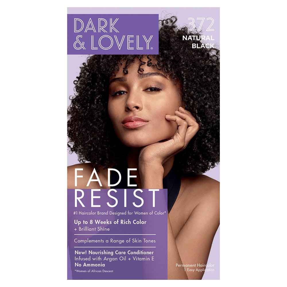 DARK & LOVELY FADE RESIST PERMANENT HAIR COLOR - COLORS AVAILABLE