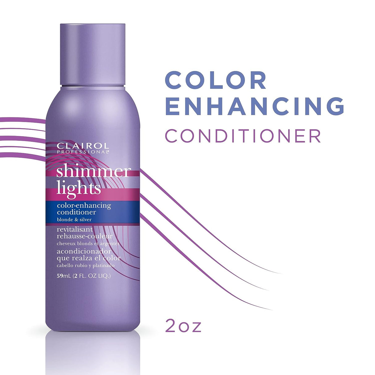 CLAIROL SHIMMER LIGHTS CONDITIONER BLONDE & SILVER