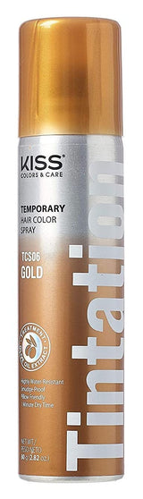 KISS TINTATION TEMPORARY HAIR COLOR SPRAY 2.82 OZ - COLORS AVAILABLE