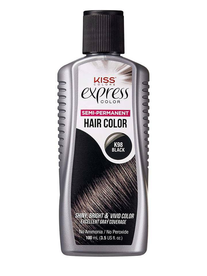 KISS EXPRESS COLOR SEMI PERMANENT HAIR COLOR - COLORS AVAILABLE