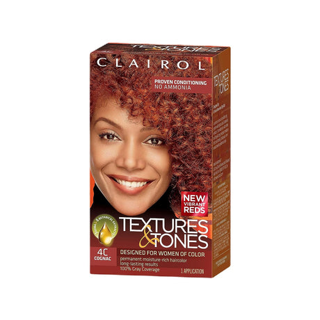 CLAIROL TEXTURES & TONES PERMANENT HAIR COLOR - COLORS AVAILABLE