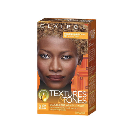 CLAIROL TEXTURES & TONES PERMANENT HAIR COLOR - COLORS AVAILABLE